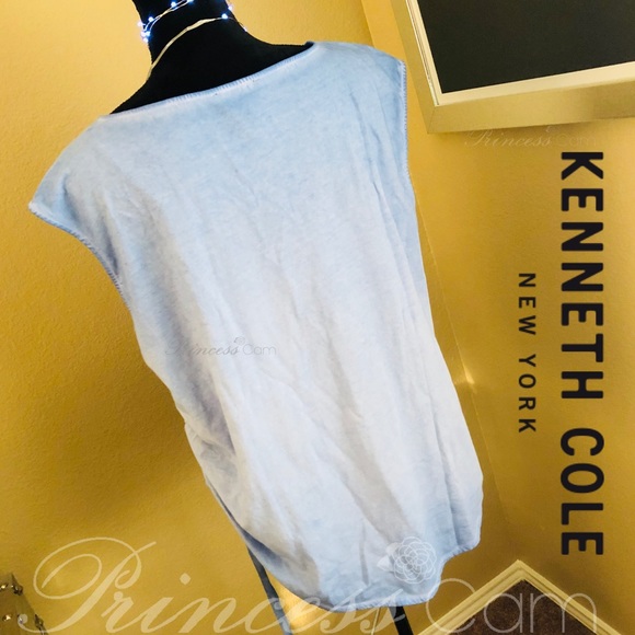 🤩Kenneth Cole 'Look Good For Good' Side-Tie Tee - Picture 6 of 8